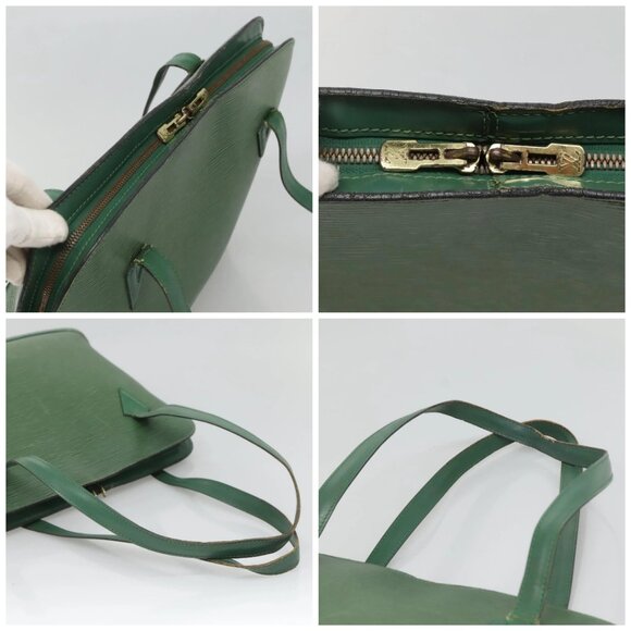 LOUIS VUITTON Epi Lussac Shoulder Bag Green M52284 LV Auth 128573 - Picture 16 of 16
